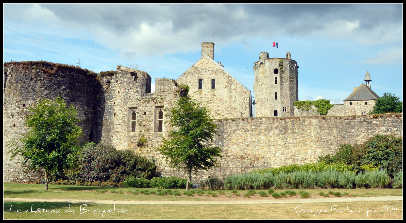 Normandie a visiter Chateaux de la Manche